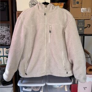 H&M Cream Teddy Jacket